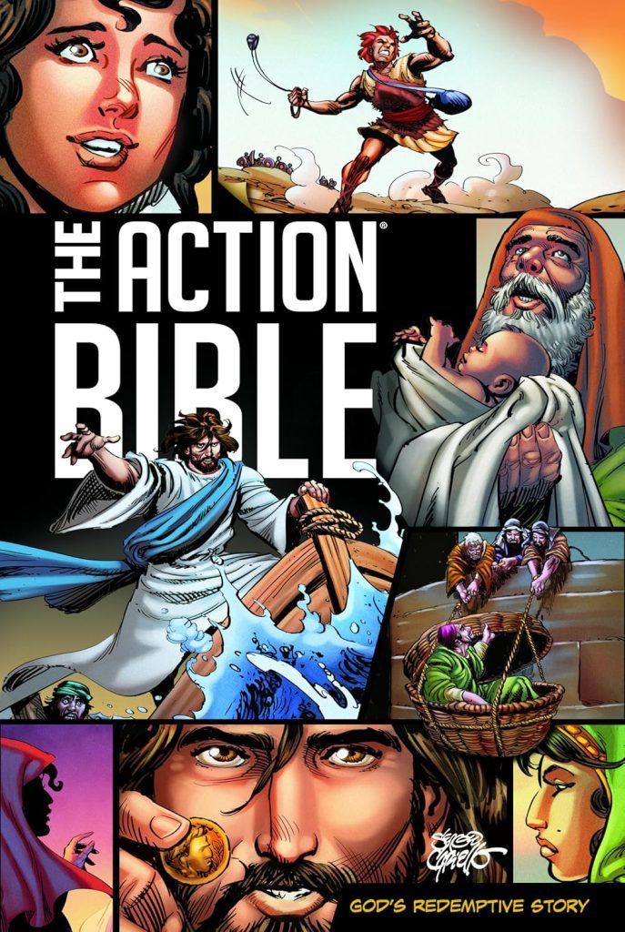The Action Bible illustrated Bible for kids